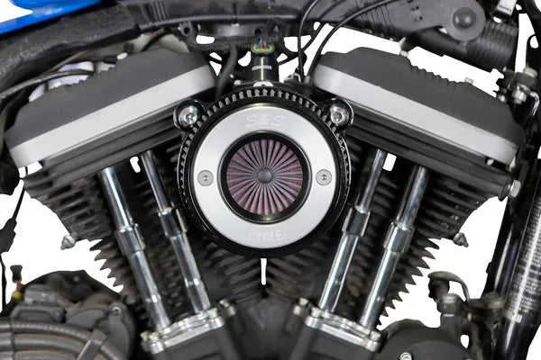 Harley-Davidson Xl 1200 Cx [2020] - Air Stinger Stealth Luftfiltersatz – Oberfläche: Schwarz, Verchromt – Bild 9