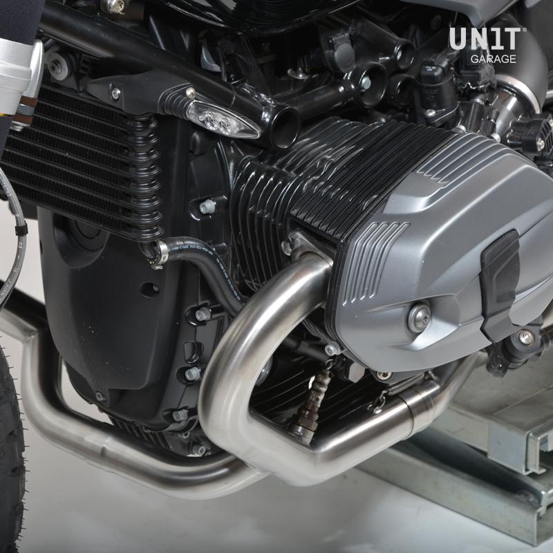 BMW R nineT 1200 Urban G/S (niedriger Auspuff) [2017-2023] - Edelstahl-Abgaskrümmer ohne Katalysator (EURO 5)