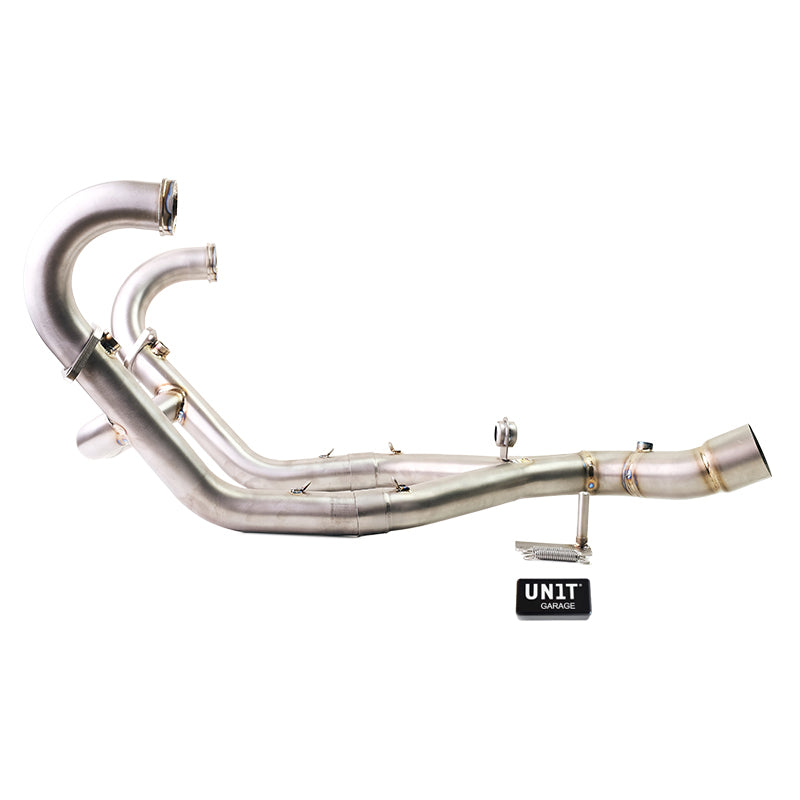 BMW R 12 G/S [2025-2026] - Titan-Abgaskrümmer ohne Katalysator mit sichtbaren Schweißnähten + Motorkontrollleuchte EURO 5+ BMW R12 G/S