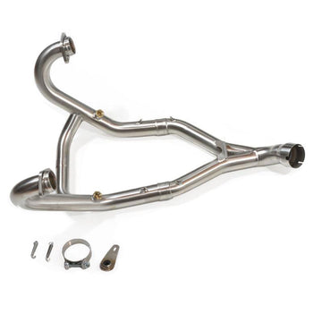 BMW R 1200 GS ADV [2004-2012] - Edelstahl-Abgaskrümmer ohne Katalysator EURO 3/4