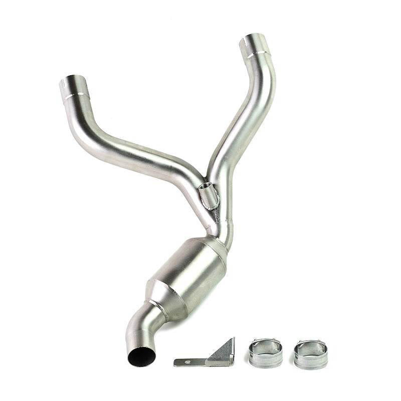 BMW R 1150 GS Adventure [2002-2006] - Coletor silenciador sem catalisador em aço inoxidável