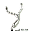 BMW R 1150 GS Adventure [2002-2006] - Coletor silenciador sem catalisador em aço inoxidável