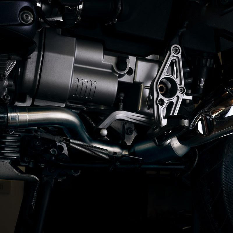 BMW R 1150 R [2000-2006] - Schalldämpferkrümmer ohne Katalysator in Edelstahl