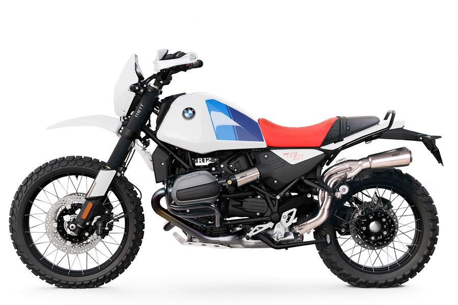 BMW R 12 G/S [2025-2026] - Original zweifarbige Sitzbankabdeckung, Standardhöhe, mit Soziuskit für BMW R12 G/S