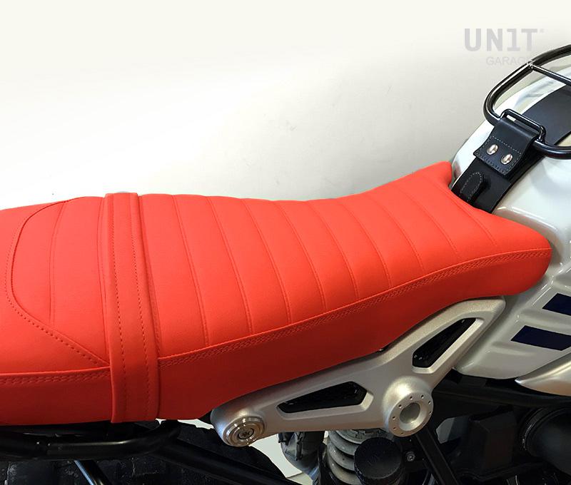 BMW R nineT 1200 Urban G/S (hoher Auspuff) [2017-2023] - Orange Satteldecke aus Sky (langer Sattel)