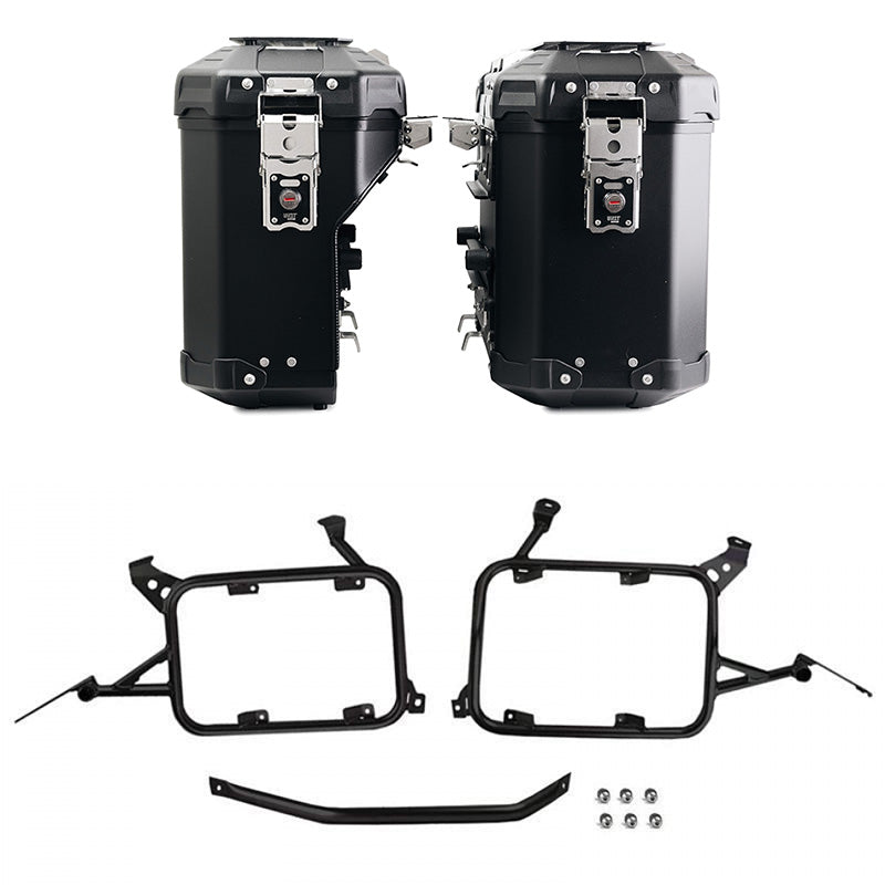 BMW R 1200 GS LC [2013-2018] - Atlas Aluminium-Taschenpaar 39L + 32L + Taschenrahmen aus Aluminium R1200GS LC - R1250GS & ADV