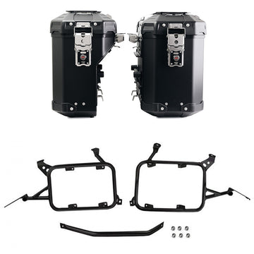 BMW R 1200 GS LC [2013-2018] - Atlas Aluminium-Taschenpaar 39L + 32L + Taschenrahmen aus Aluminium R1200GS LC - R1250GS & ADV