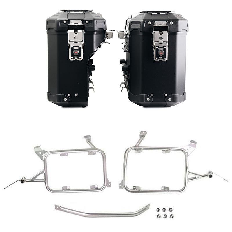 BMW R 1200 GS LC [2013-2018] - Atlas Aluminium-Taschenpaar 39L + 32L + Taschenrahmen aus Aluminium R1200GS LC - R1250GS & ADV