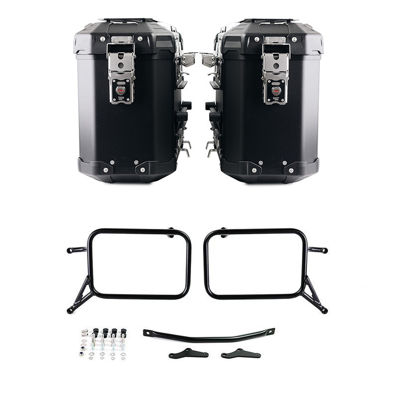 BMW R 850 GS / R 1100 GS / R 1150 GS Adventure [1994-2004] - Atlas Alu-Taschenpaar 39L + 39L + Taschenrahmen Alu R850R - R1100R - R1150R, R850GS - R1100GS - R1150GS & ADV