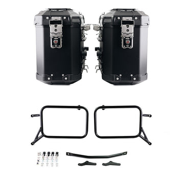 BMW R 1150 R [2000-2006] - Par de malas Atlas alumínio 39L + 39L com moldura de bolsa