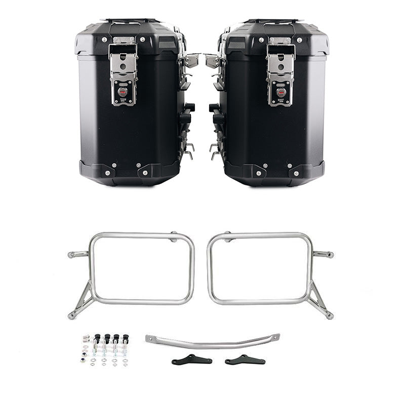BMW R 1150 R [2000-2006] - Atlas Alu-Taschenpaar 39L + 39L mit Taschenrahmen