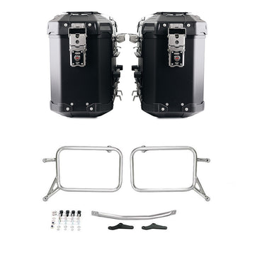 BMW R 1150 R [2000-2006] - Par de malas Atlas alumínio 39L + 39L com moldura de bolsa
