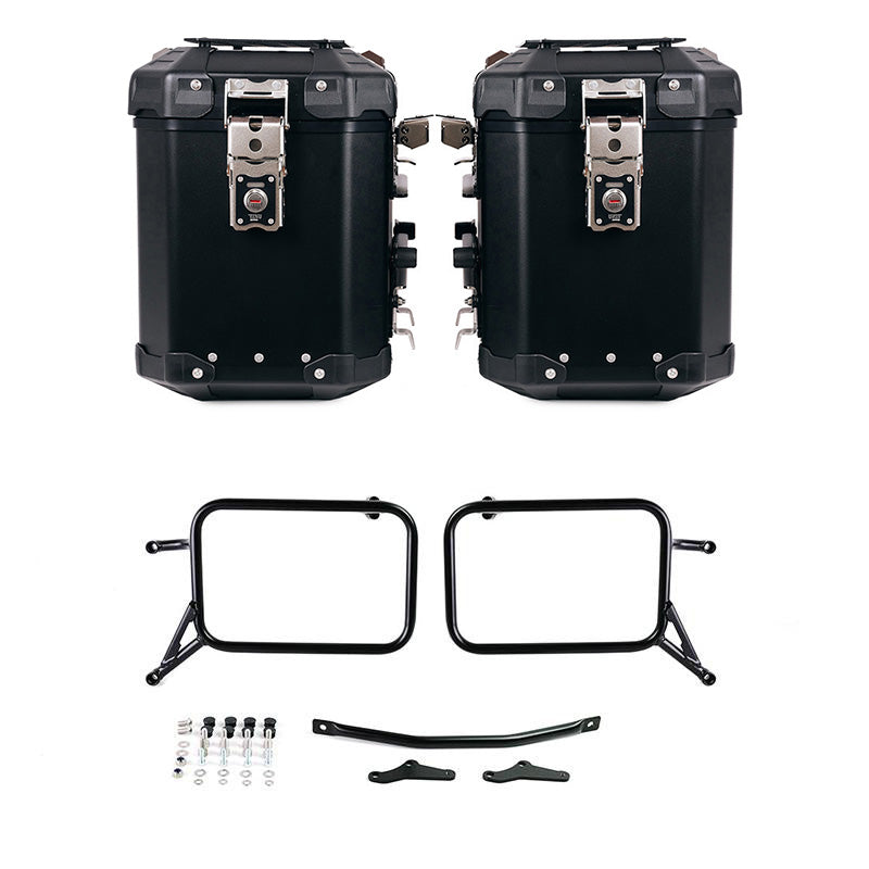 BMW R 1150 R [2000-2006] - Atlas Alu-Seitenkoffer-Set 48L + 48L mit Taschenrahmen