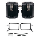 BMW R 1150 GS [1999-2004] - Conjunto de malas laterais em alumínio Atlas 48L + 48L + moldura de bolsa em alumínio R850R - R1100R - R1150R, R850GS - R1100GS - & ADV