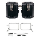 BMW R 1150 GS [1999-2004] - Conjunto de malas laterais em alumínio Atlas 48L + 48L + moldura de bolsa em alumínio R850R - R1100R - R1150R, R850GS - R1100GS - & ADV