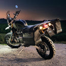 BMW R nineT 1200 Racer [2017-2020] - Paar Cult-Seitentaschen aus Spaltleder 40L - 50L + Aluminiumplatte