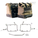BMW R 1250 GS LC Rad [2019-2023] - Cult Spaltleder-Seitentaschenpaar 40–50L + Alu-Platten + Taschenrahmen