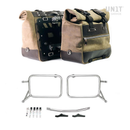 BMW R 1150 R [2000-2006] - Cult Spaltleder-Seitentaschen 40–50L mit Alu-Platten und Taschenrahmen