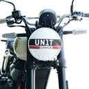 BMW R 12 [2024-2026] - Capa de farol em couro com logotipo