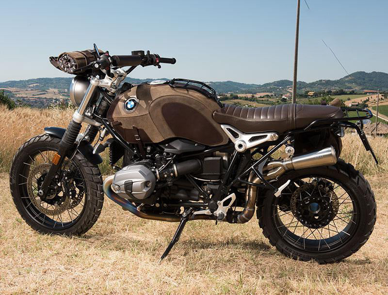 BMW R nineT 1200 Scrambler [2016-2023] - Tankabdeckung aus Leder