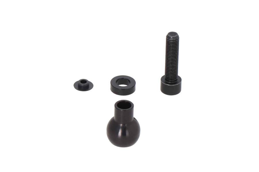 [SW-MOTECH] - Esfera de 1 polegada para rosca espelho M10 x 1,25 mm, preta - foto 1