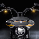 Harley Davidson FXSB [HEINZ BIKES] – Indicadores de guidão LED-4