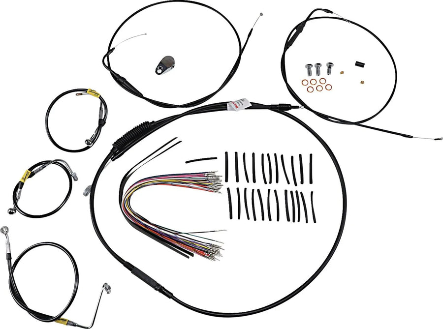 harley davidson touring [BURLY BRAND] - conjunto de encaixe de alça para modelos touring mais antigos com guidão Bagger Bar