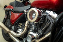 Harley-Davidson FLHLT 1923 Street Glide 3 117 [2026] - BA Luftfilterkit – Oberfläche: Verchromt, Rot, Klar – Bild 2