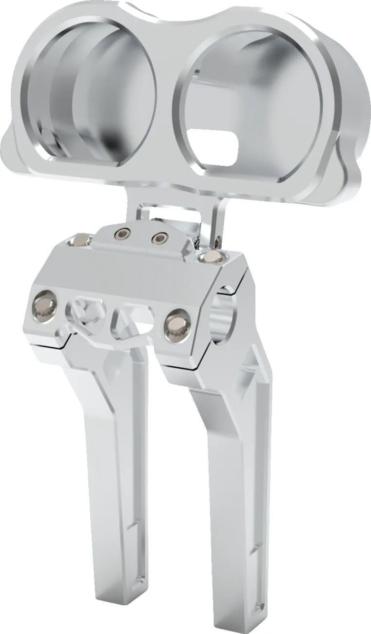 Harley Davidson Fltruse [LA CHOPPERS] - Suporte de medidor duplo para risers de desempenho