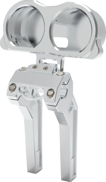 Harley Davidson Fltruse [LA CHOPPERS] - Suporte de medidor duplo para risers de desempenho - 0