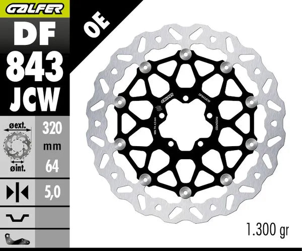 Cfmoto MT 800 ABS [2025] - BREMSSCHEIBE FLOATECH WAVE – Bild 4