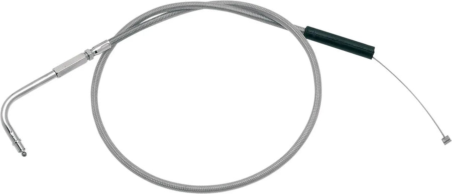 Harley Davidson FXSTS [MOTION PRO] - Cabo de aceleração/marcha lenta em aço inoxidável com revestimento de armadura