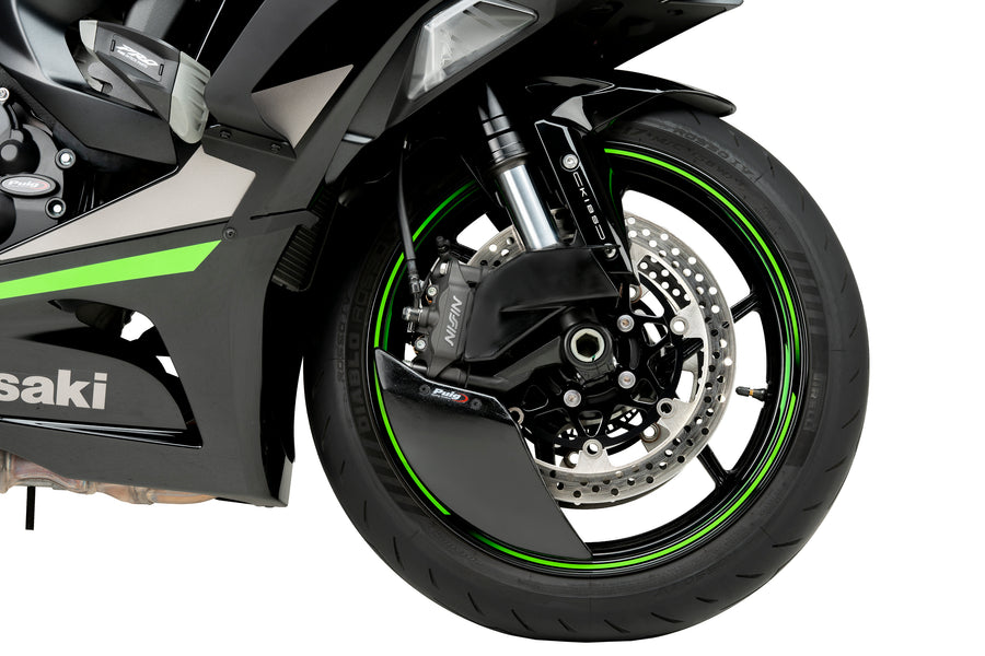 KAWASAKI ZX-6R NINJA [2025] – Refrigerador de freio – Visual de carbono