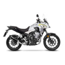 honda cb 500 [LEOVINCE] – Silenciador traseiro Nero - aço inoxidável-2