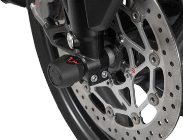 honda cb 1000 [SW-MOTECH] – conjunto de proteção do eixo da roda dianteira