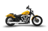 Harley Davidson Softail [ZARD] - silenciador slip-on de 4,5 polegadas para HD-SOFTAIL