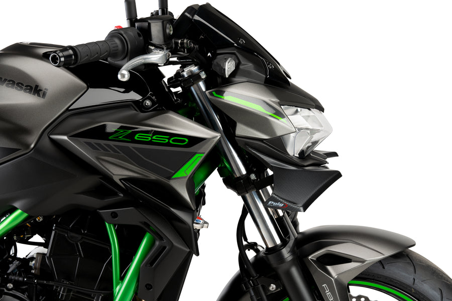 KAWASAKI Z 650 [2025] - Spoiler dianteiro do pára-brisa com carenagem nua