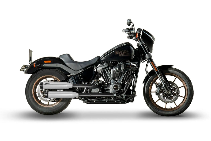 Harley Davidson Softail Street Bob FXBB [ZARD] – Silenciador slip-ons sobreposto para HD-SOFTAIL M8