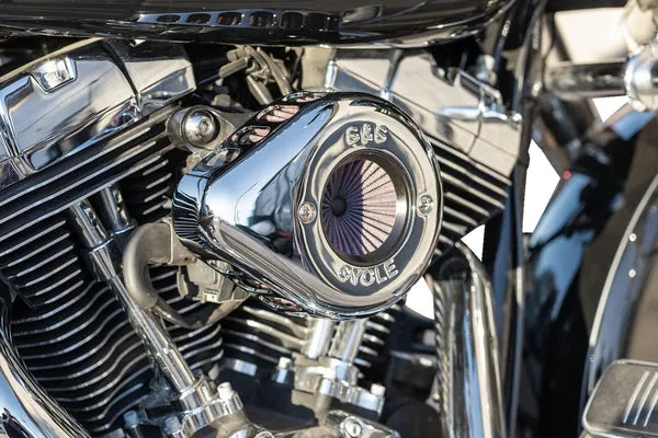 Harley-Davidson FXDBA 1690 Dyna Street Bob Limited [2013] - Air Stinger Stealth Luftfiltersatz – Oberfläche: Silber – Bild 10