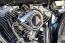 Harley-Davidson FXDBA 1584 Dyna Street Bob Limited [2013] - Air Stinger Stealth Luftfiltersatz – Oberfläche: Silber – Bild 10