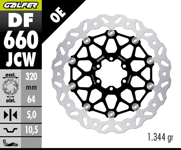 Voxan ROADSTER 1000 [1999-2000] - BREMSSCHEIBE FLOATECH WAVE – Bild 2