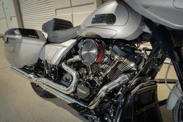 Harley-Davidson FXST 1690 Softail Standard [2012-2015] - BA Luftfilterkit – Oberfläche: Schwarz, Rot – Bild 2