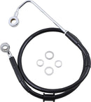 harley davidson fxsb [DRAG SPECIALTIES] - Kit de linha de freio em aço inoxidável-1