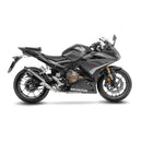 honda cb 500 [LEOVINCE] – Silenciador traseiro Nero - aço inoxidável-4