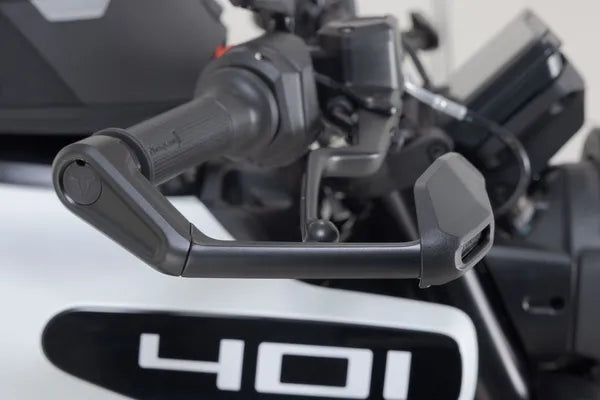 Svartpilen 401 [SW-MOTECH] – protetores de alavanca com proteção contra vento