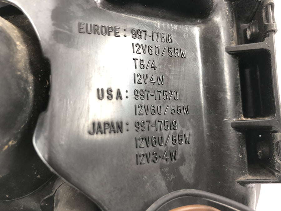 Suzuki RG 250 Gamma GJ21D [1987] - Inserção da lâmpada do farol
