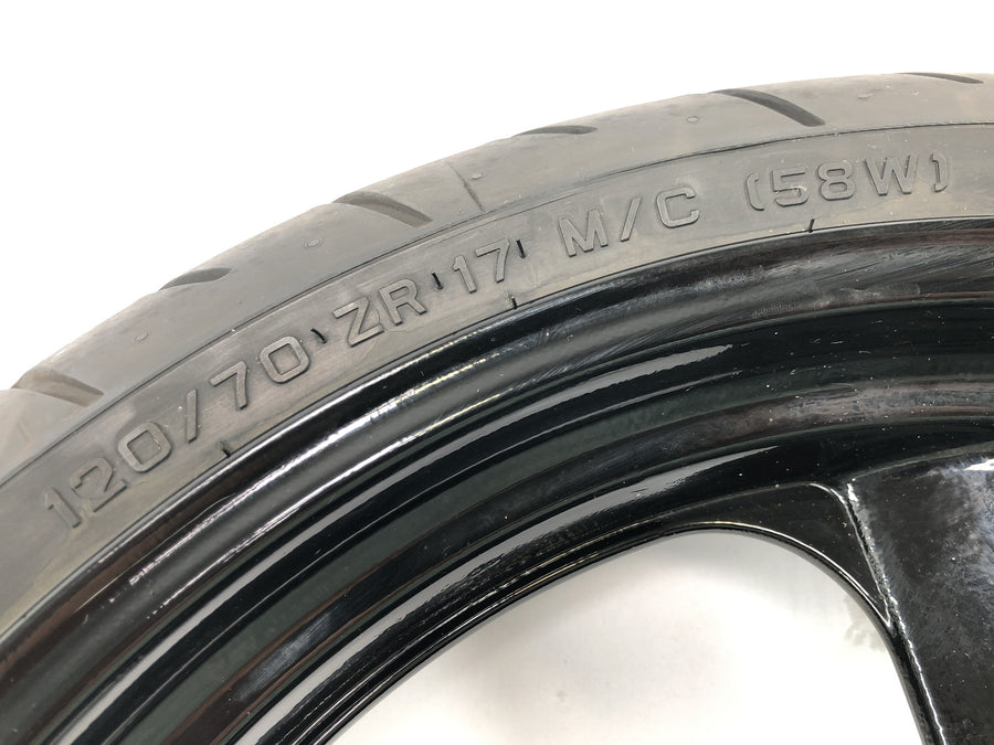 Yamaha YZF 750 R 4HN [1995] - Jante dianteira 17xMT3.50 com pneu 120/70 ZR17