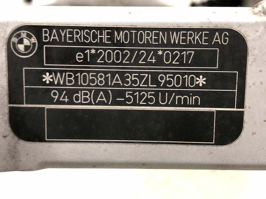 BMW K 1200 S K12S [2005] - Quadro principal com papéis