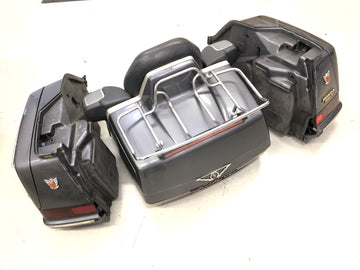 Honda GL 1500 Goldwing SC22 [1987] - Conjunto de mala com top case porta-bagagem conjunto de caixa de mala