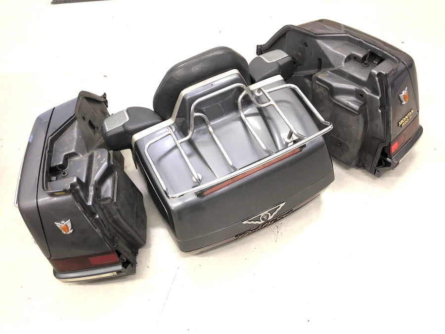 Honda GL 1500 Goldwing SC22 [1987] - Conjunto de mala com top case porta-bagagem conjunto de caixa de mala